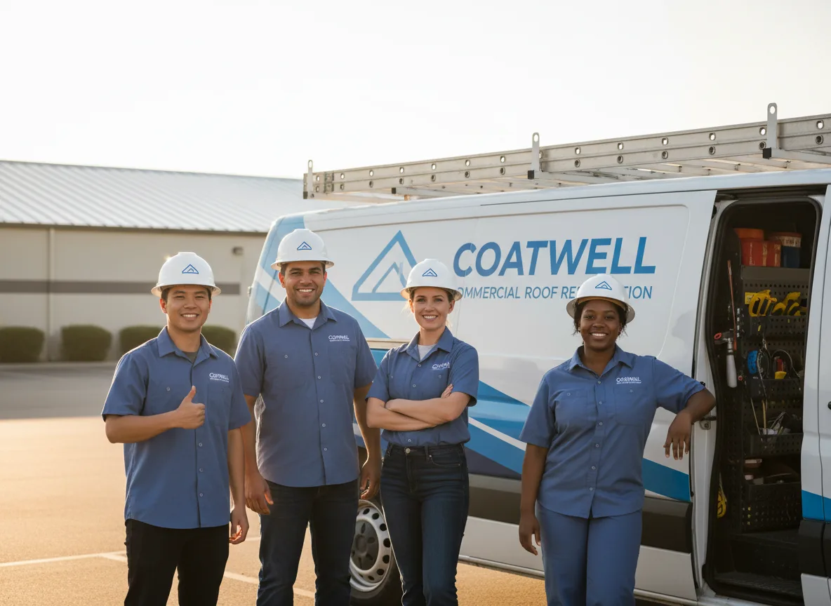 Commercial roof coating company in Sabael, NY